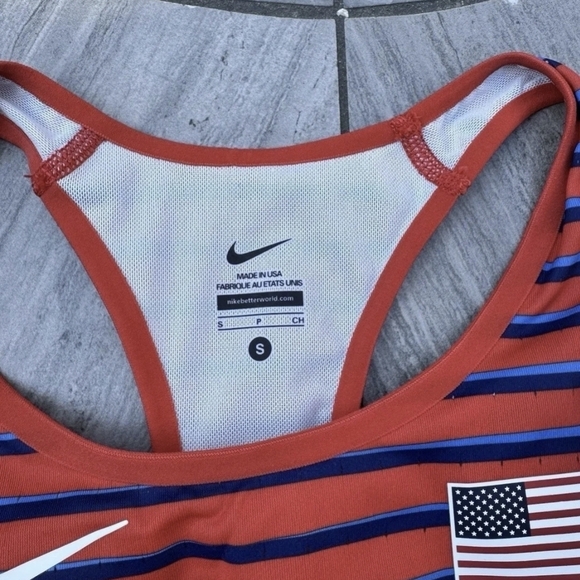 Nike Pro Elite Olympics Team USA PE Track Sports Bra DD7968-602 Women’s Sz S New - Picture 5 of 9
